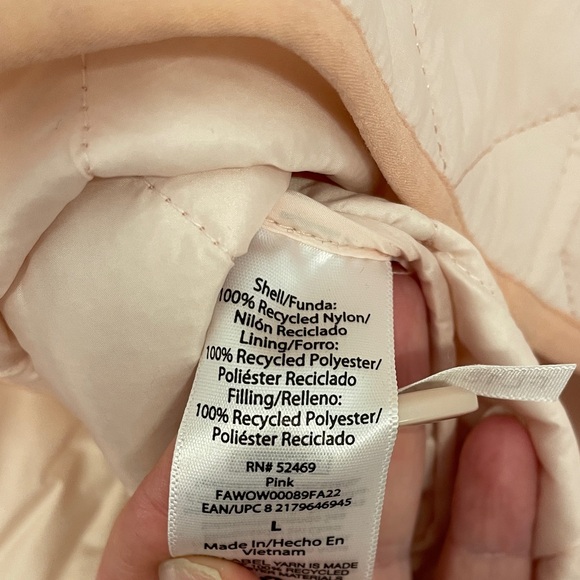 Free Assembly Women's Quilted Cinched Waist Liner Jacket - Picture 6 of 7